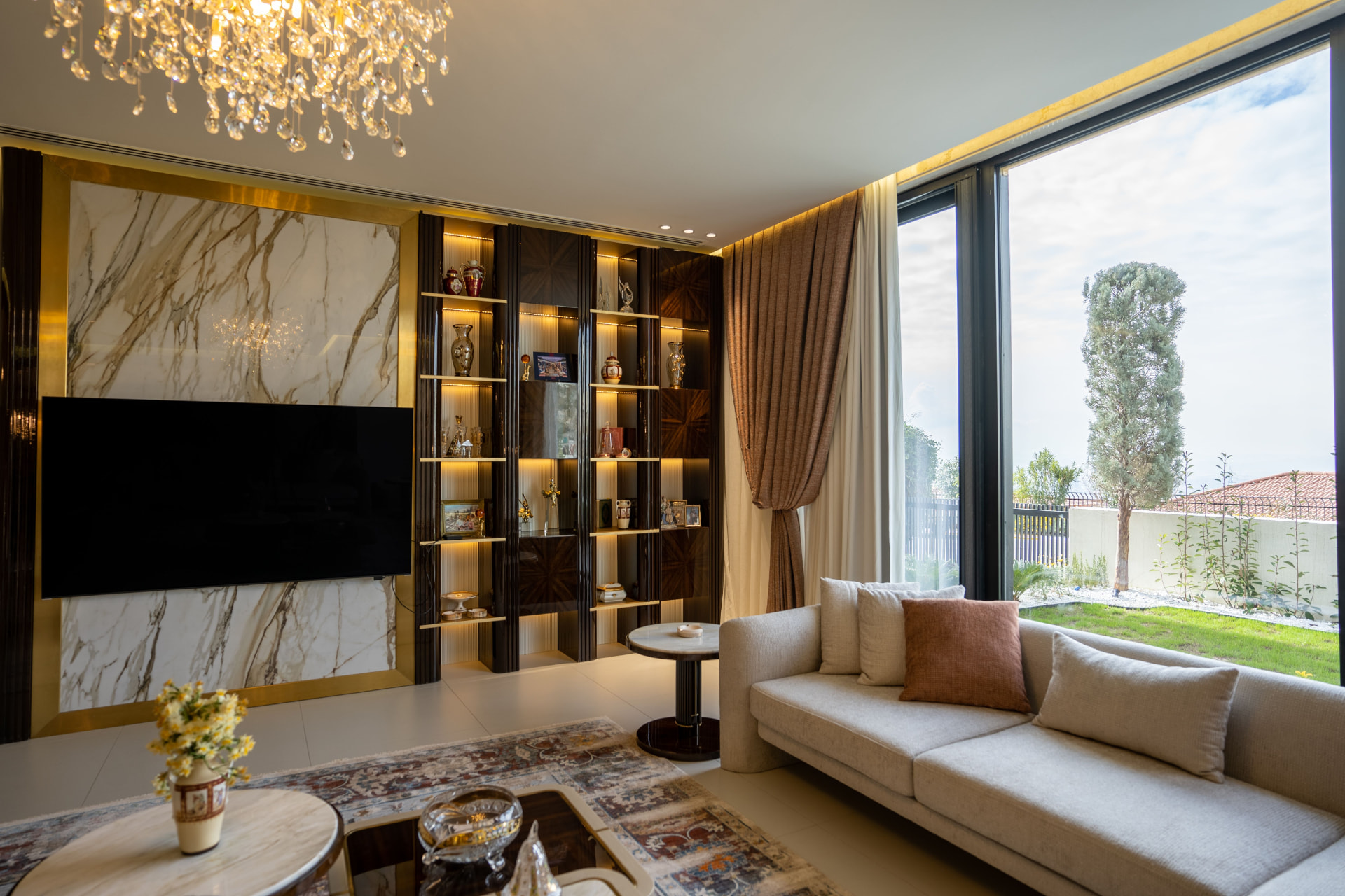 Sala de apartamento moderno